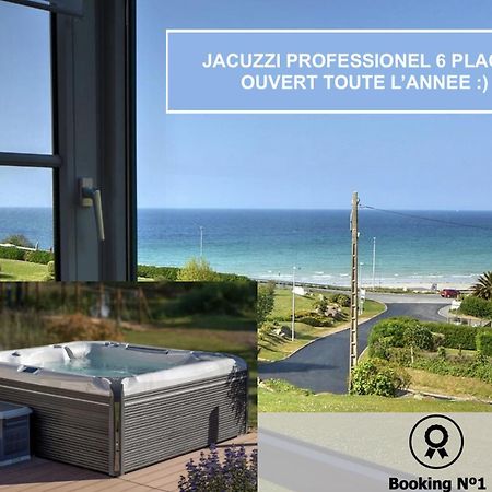 Jacuzzi Professionel Les Pieds Dans L'Eau Plage A 50 M Trévou-Tréguignec Esterno foto